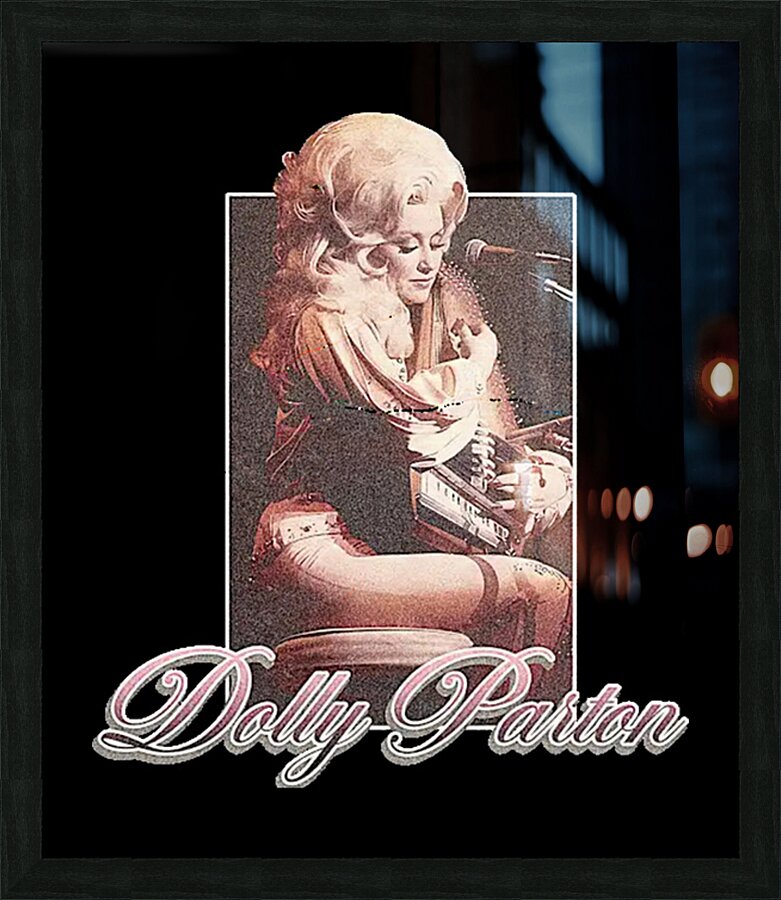 Dolly Parton 26 Picture Frame print