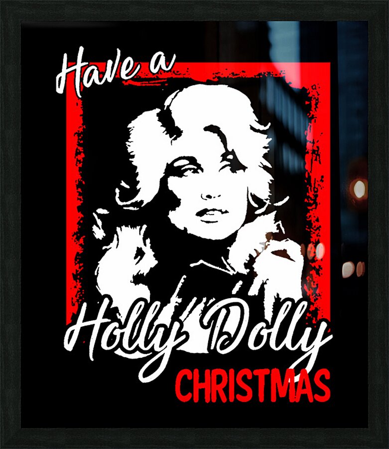 Dolly Parton 33 Picture Frame print