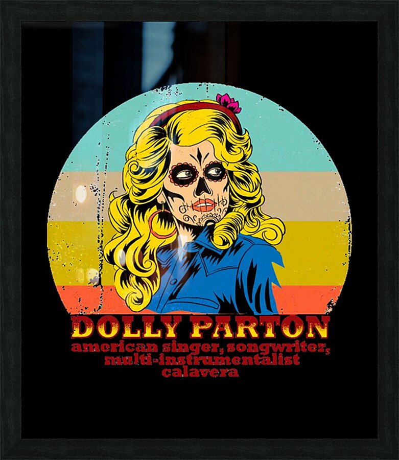 Dolly Parton 36 Picture Frame print