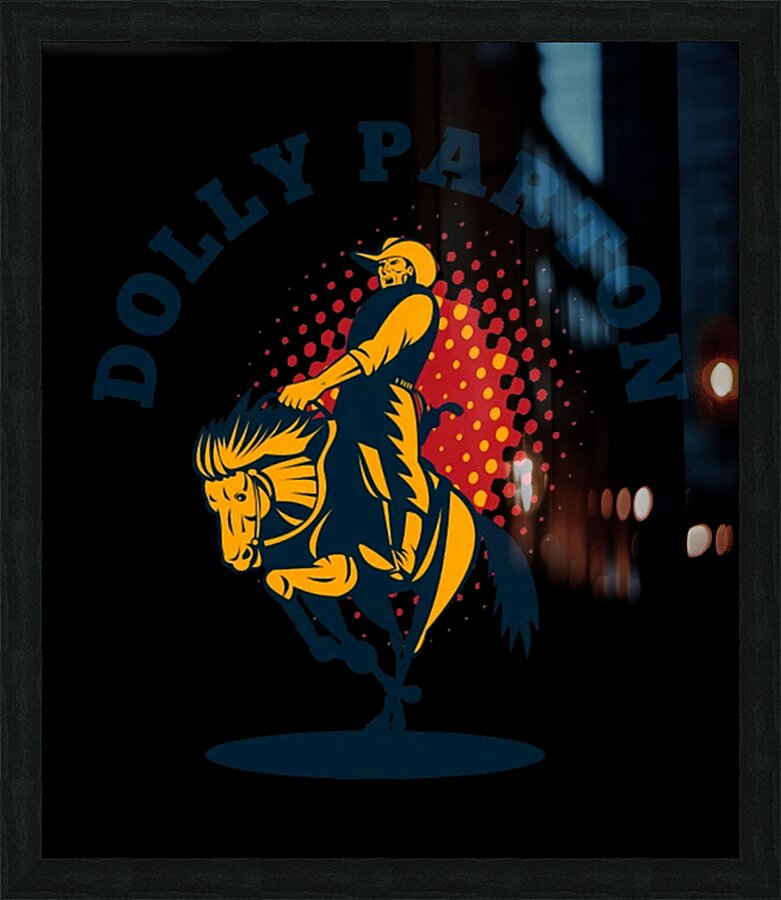 Dolly Parton 43 Picture Frame print