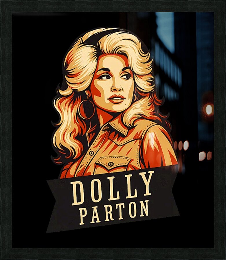 Dolly Parton 46 Picture Frame print