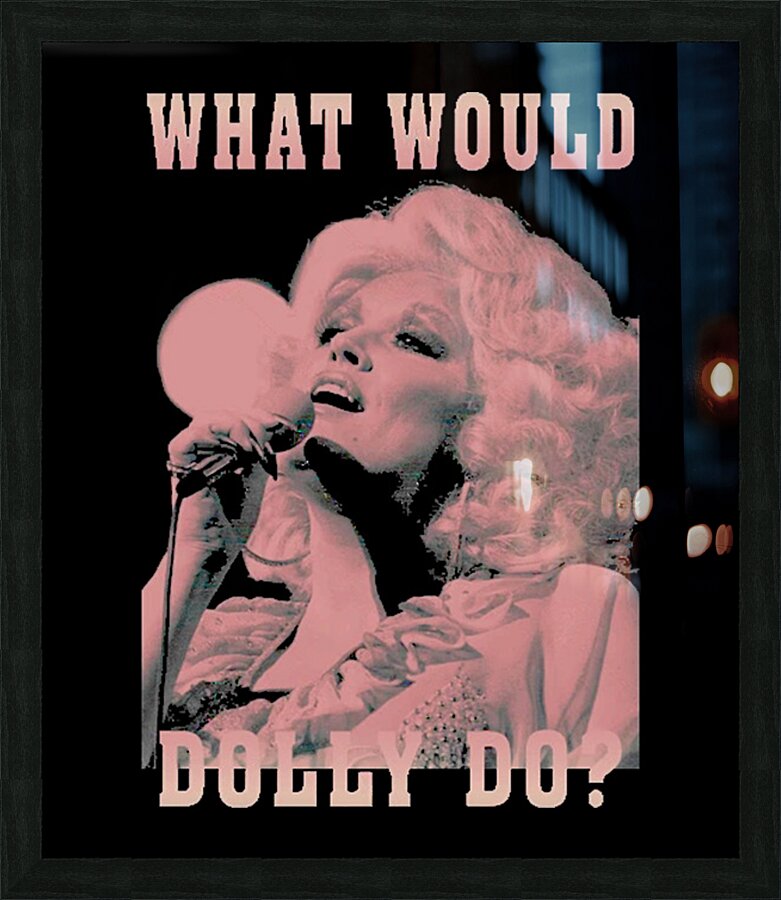 Dolly Parton 53 Picture Frame print