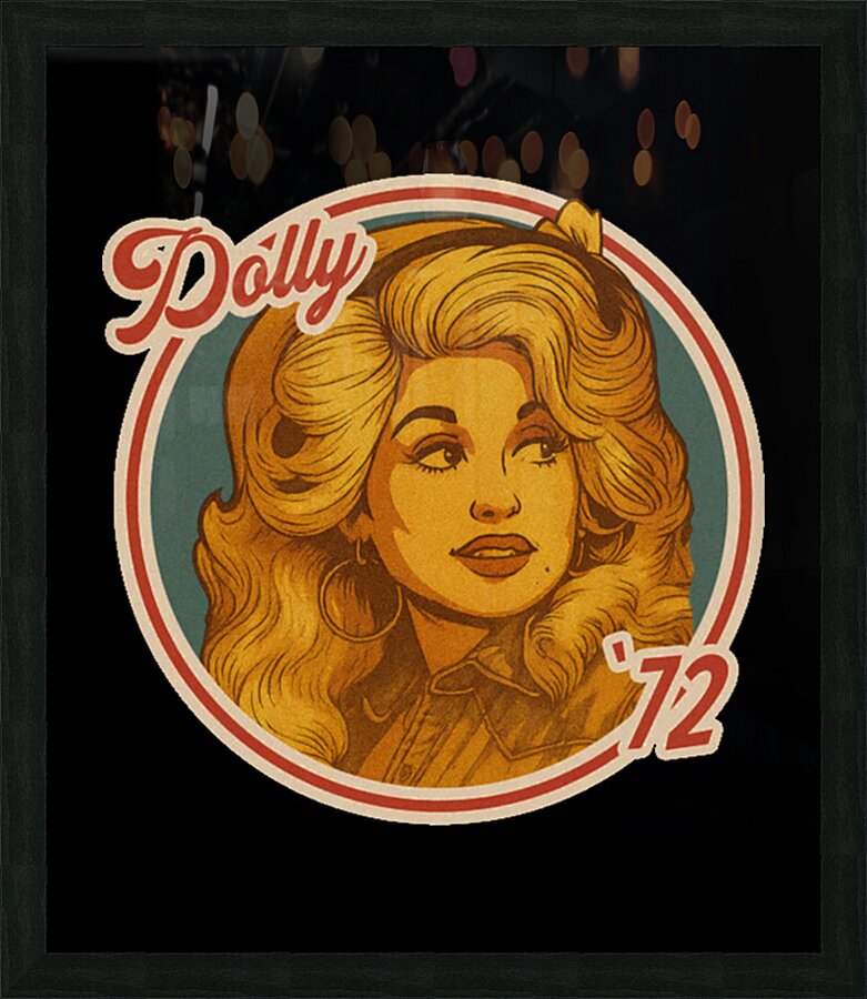Dolly Parton 55 Picture Frame print