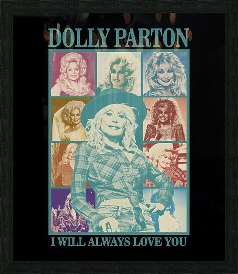 Dolly Parton 57 Picture Frame print