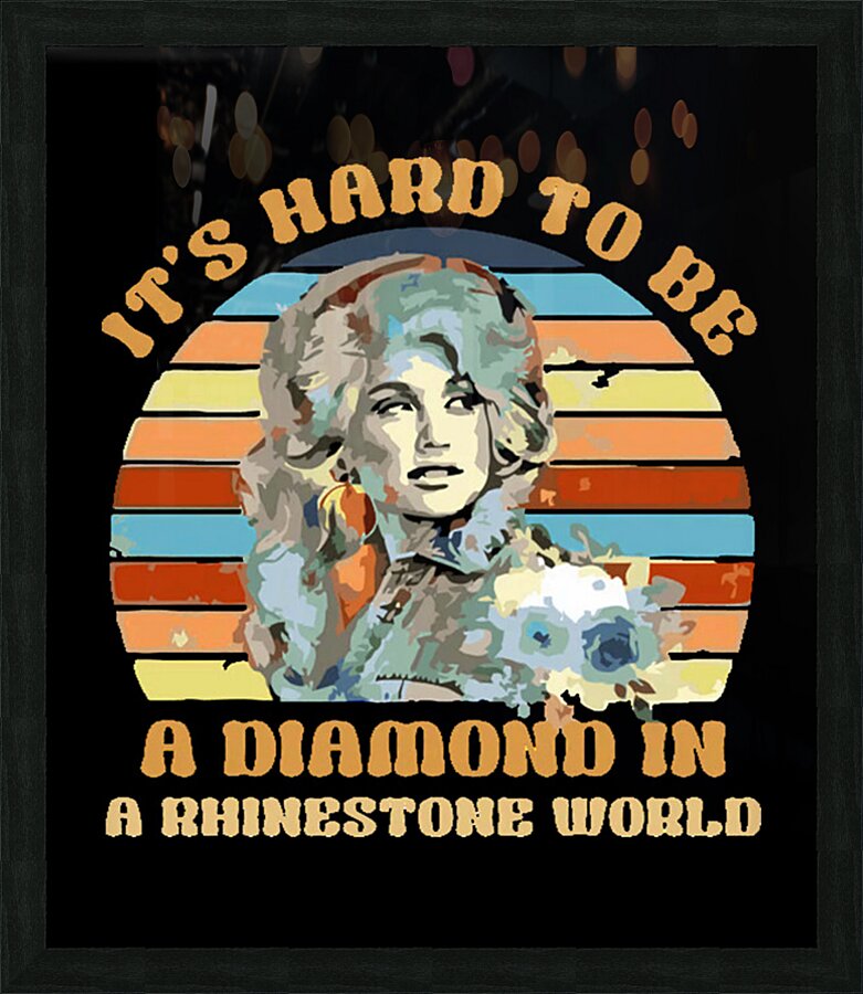 Dolly Parton 66 Picture Frame print