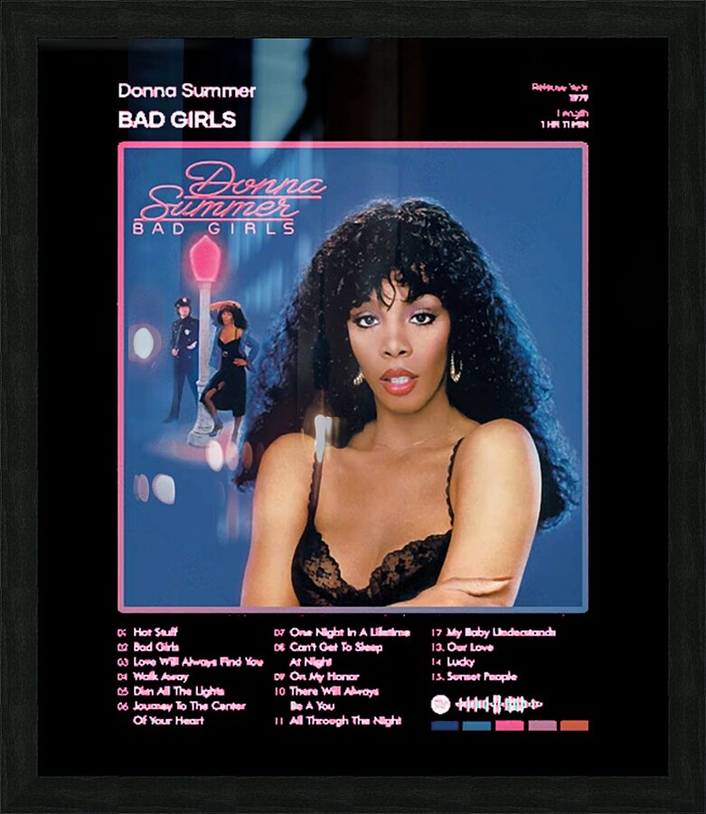 Donna Summer 1 Picture Frame print