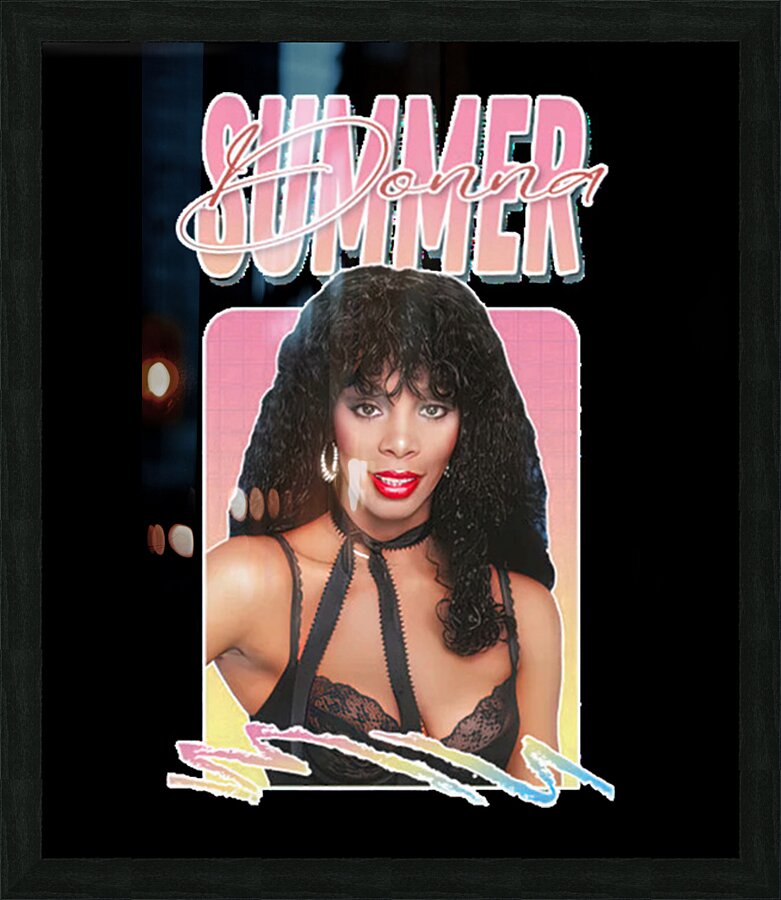 Donna Summer 4 Picture Frame print