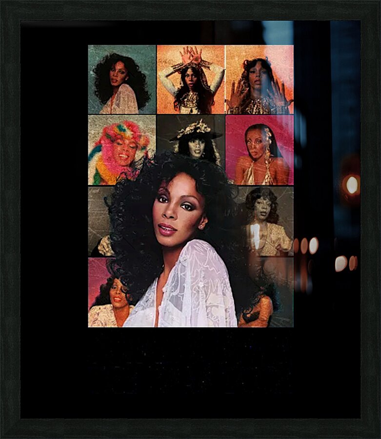 Donna Summer 7 Picture Frame print