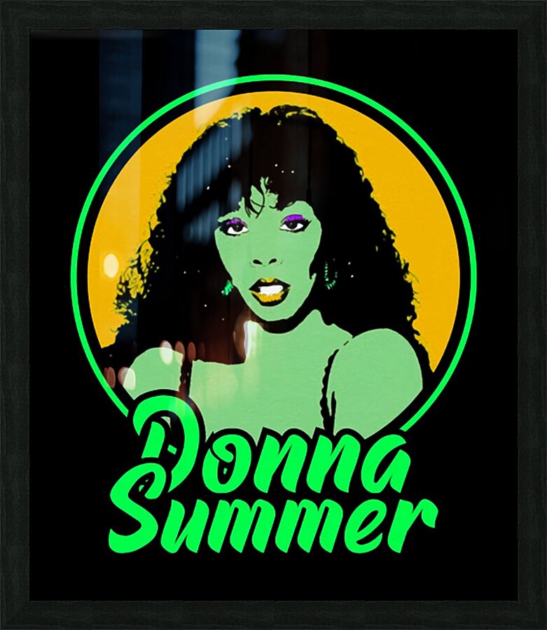 Donna Summer 8 Picture Frame print