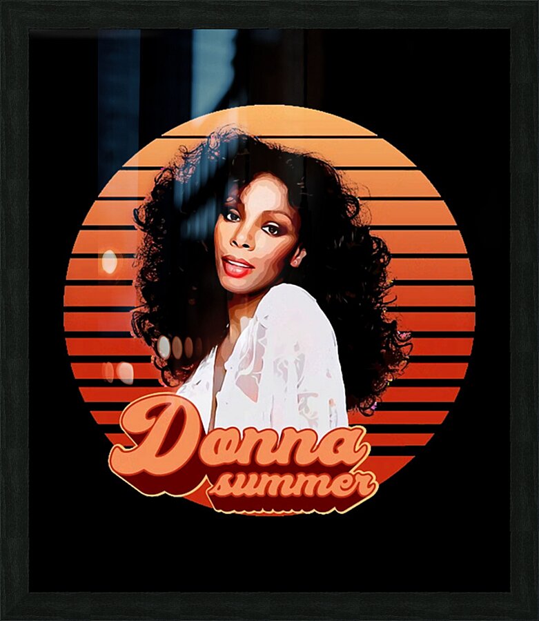 Donna Summer 9 Picture Frame print