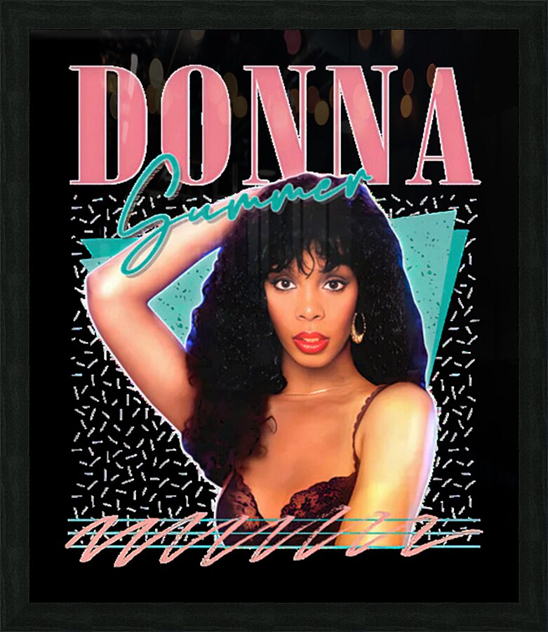 Donna Summer 10 Picture Frame print