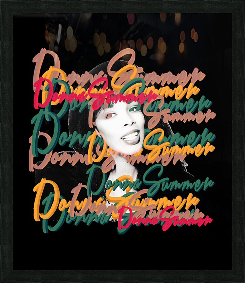 Donna Summer 11 Picture Frame print