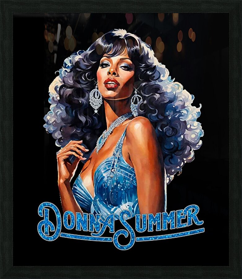 Donna Summer 16 Picture Frame print