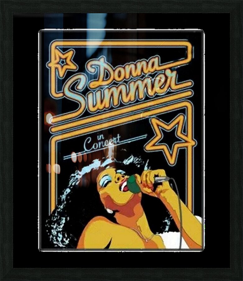 Donna Summer 17 Picture Frame print