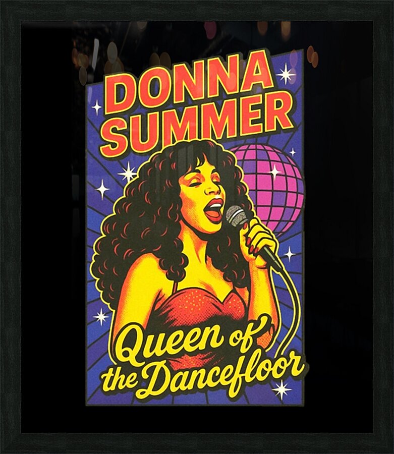 Donna Summer 25 Picture Frame print