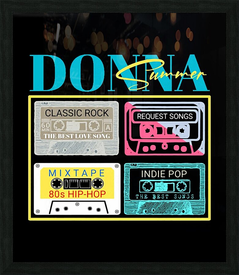 Donna Summer 35 Picture Frame print
