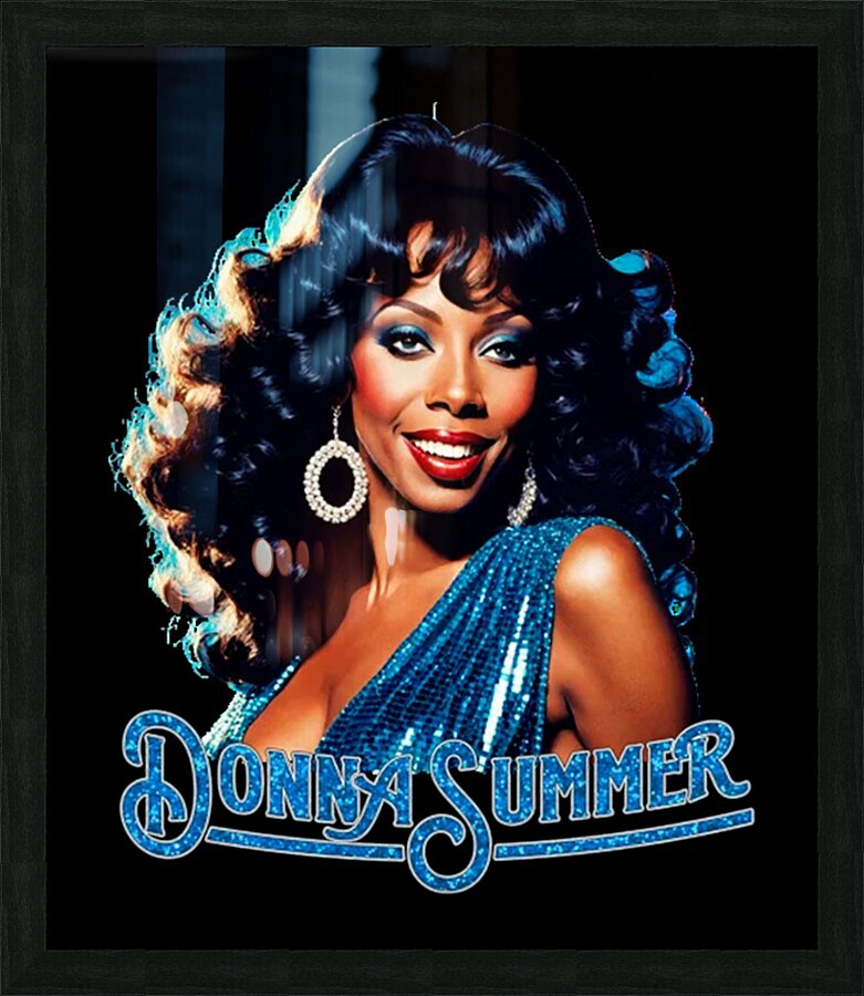 Donna Summer 38 Picture Frame print