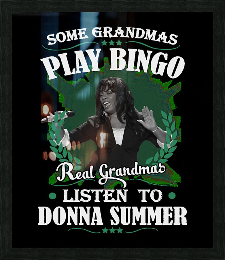 Donna Summer 44 Picture Frame print