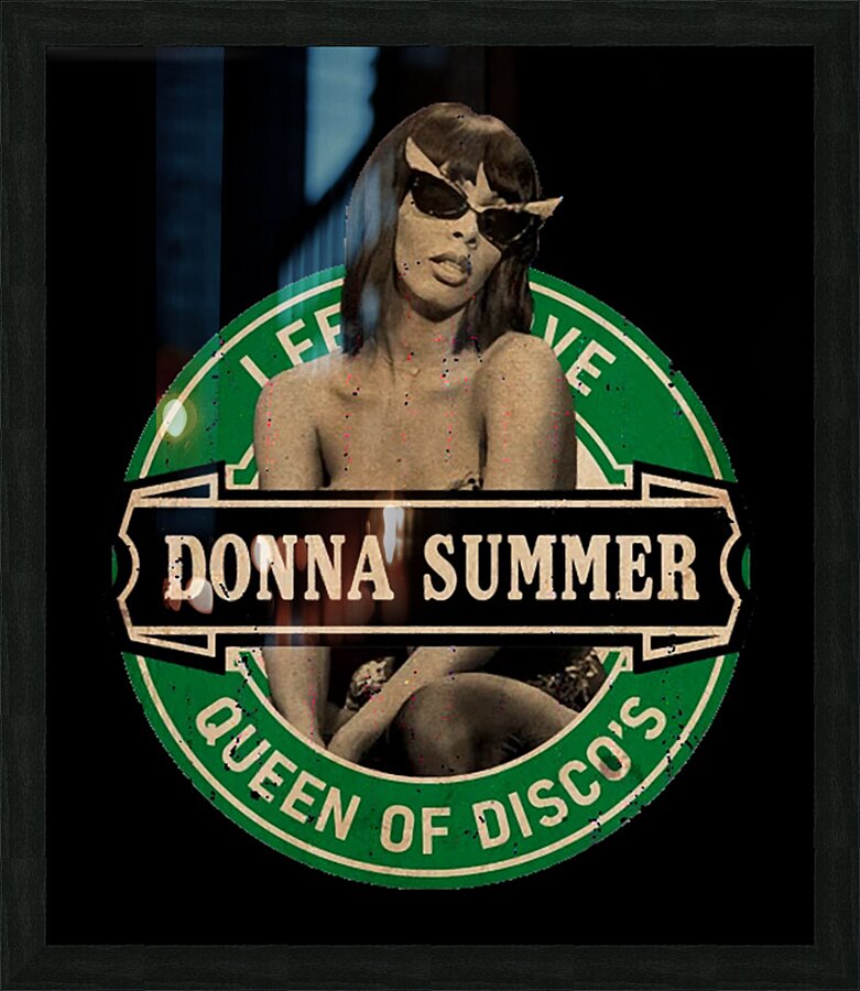 Donna Summer 45 Picture Frame print
