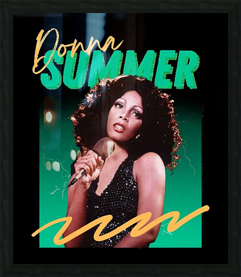 Donna Summer 46 Picture Frame print