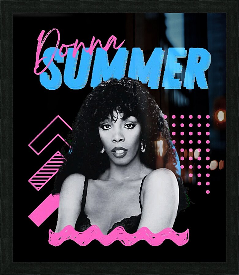 Donna Summer 50 Picture Frame print