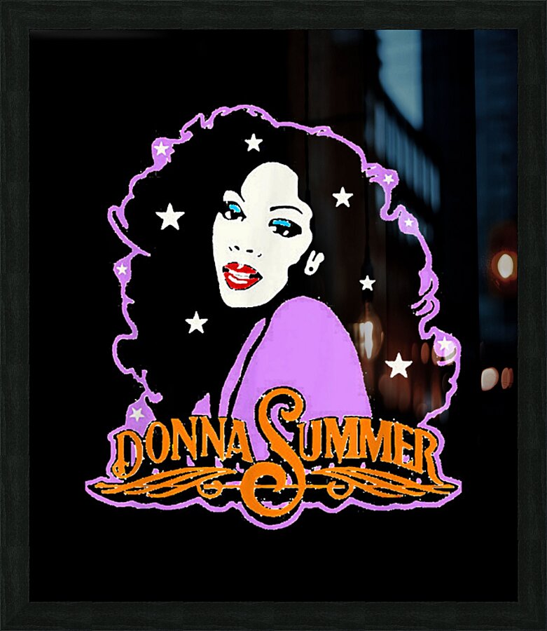 Donna Summer 52 Picture Frame print