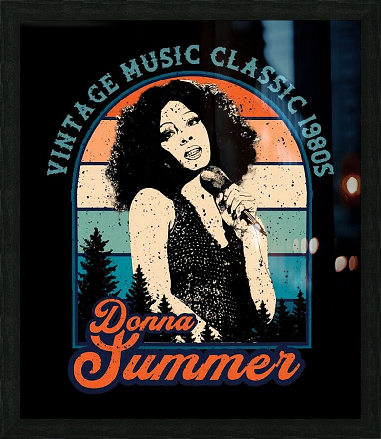 Donna Summer 55 Picture Frame print