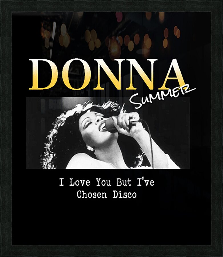 Donna Summer 59 Picture Frame print