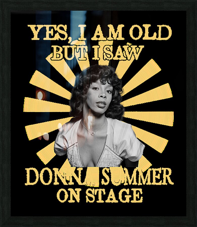 Donna Summer 61 Picture Frame print