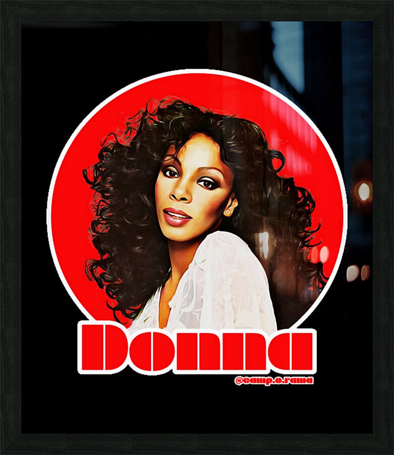 Donna Summer 63 Picture Frame print