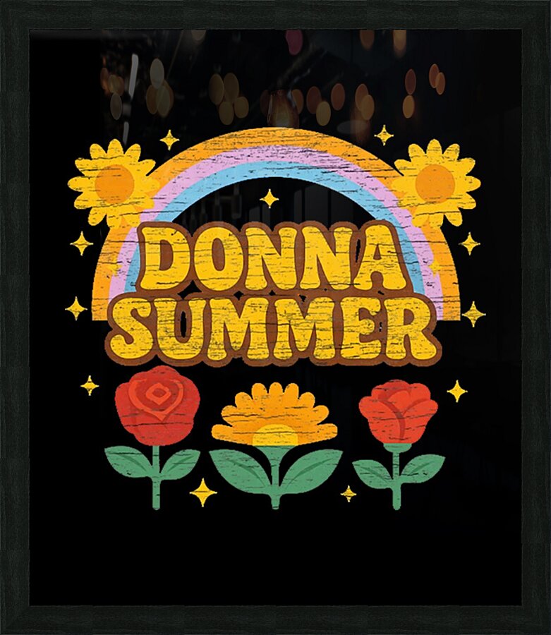 Donna Summer 66 Picture Frame print