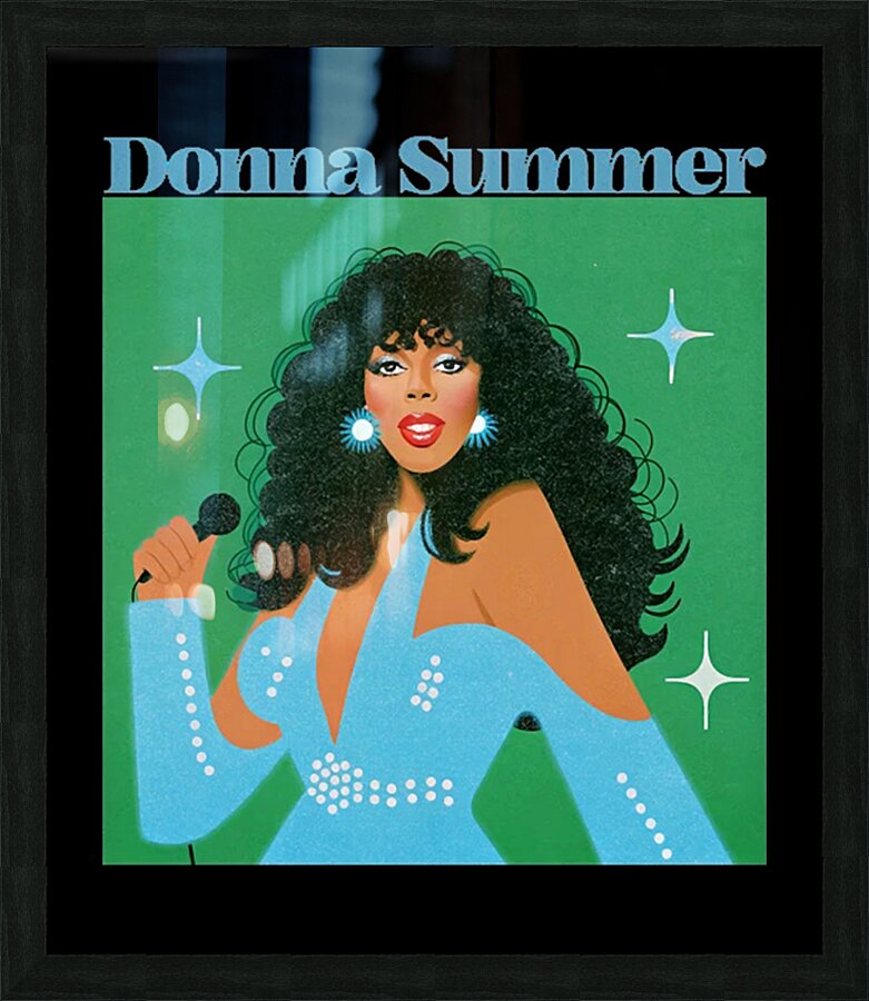Donna Summer 68 Picture Frame print