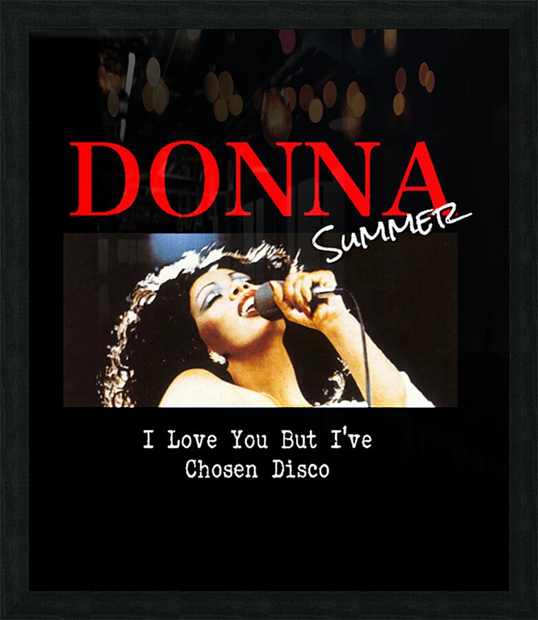 Donna Summer 70 Picture Frame print