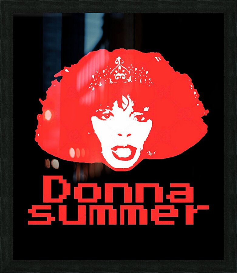 Donna Summer 73 Picture Frame print