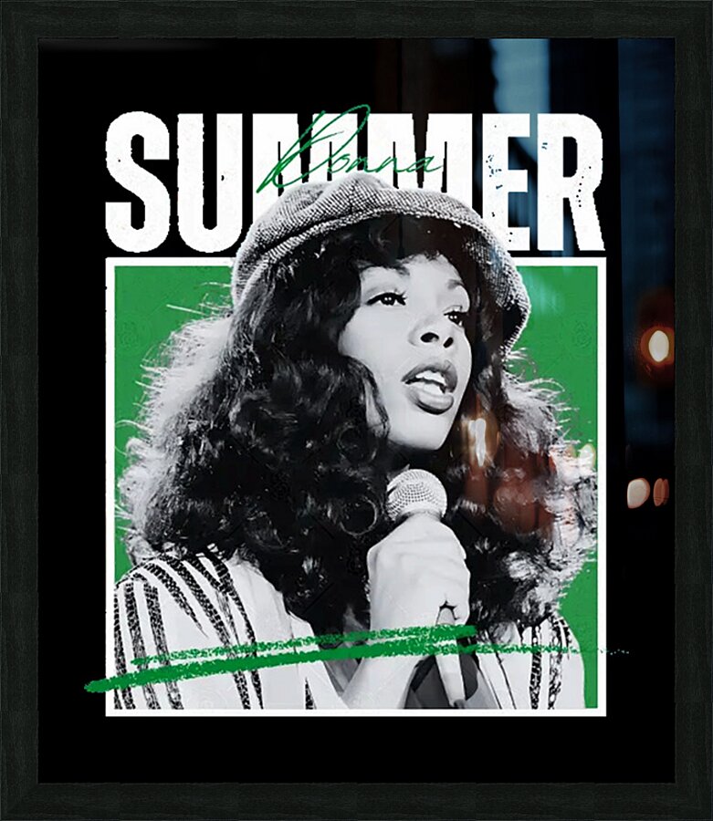 Donna Summer 74 Picture Frame print
