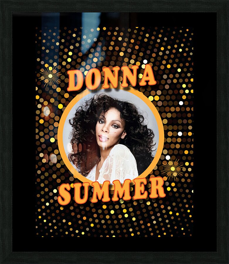 Donna Summer 75 Picture Frame print