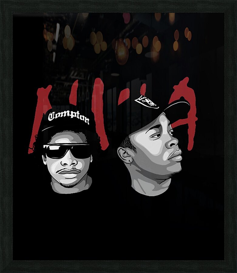 Dr. Dre 5 Picture Frame print