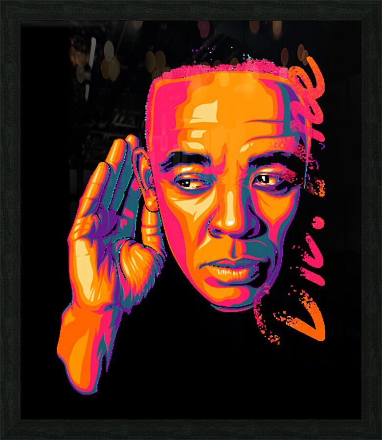 Dr. Dre 6 Picture Frame print