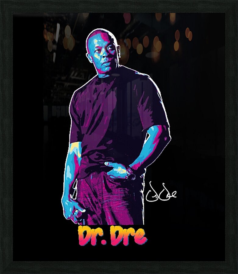 Dr. Dre 7 Picture Frame print