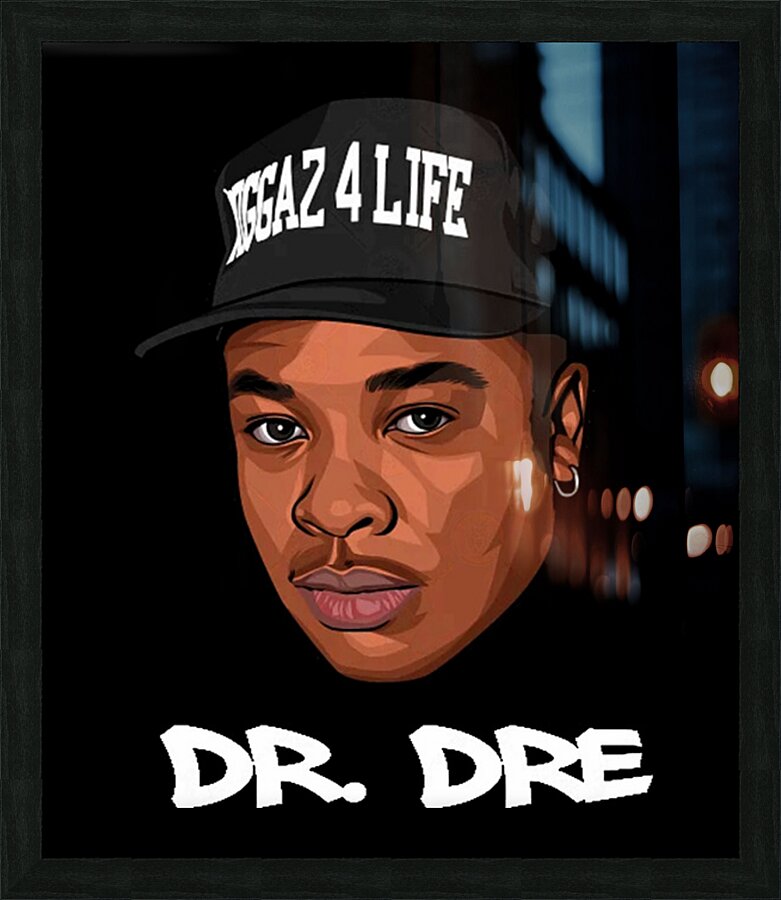Dr. Dre 8 Picture Frame print
