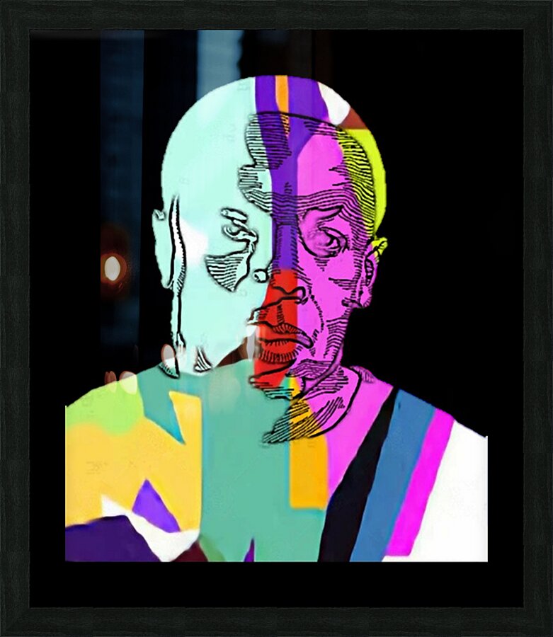 Dr. Dre 16 Picture Frame print