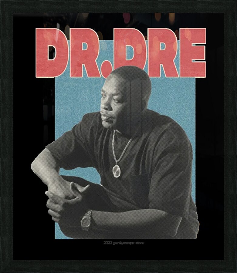 Dr. Dre 24 Picture Frame print