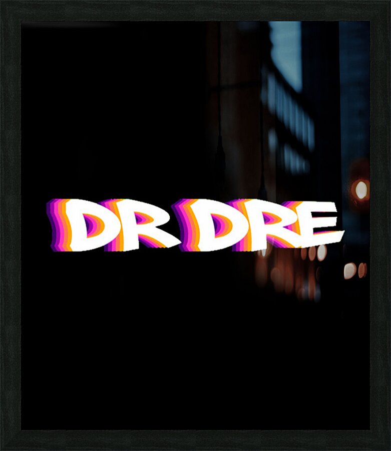 Dr. Dre 27 Picture Frame print