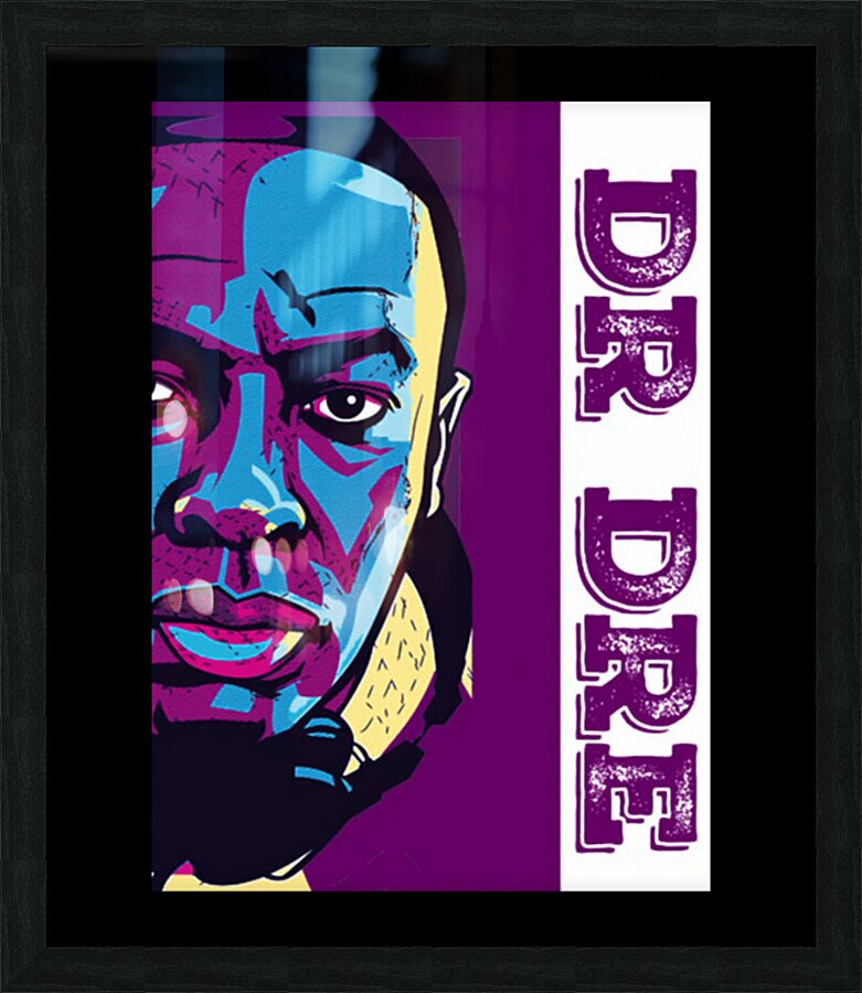 Dr. Dre 34 Picture Frame print