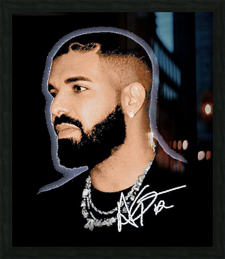 Drake 1 Picture Frame print