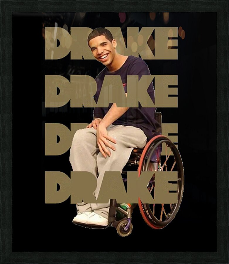 Drake 2 Picture Frame print