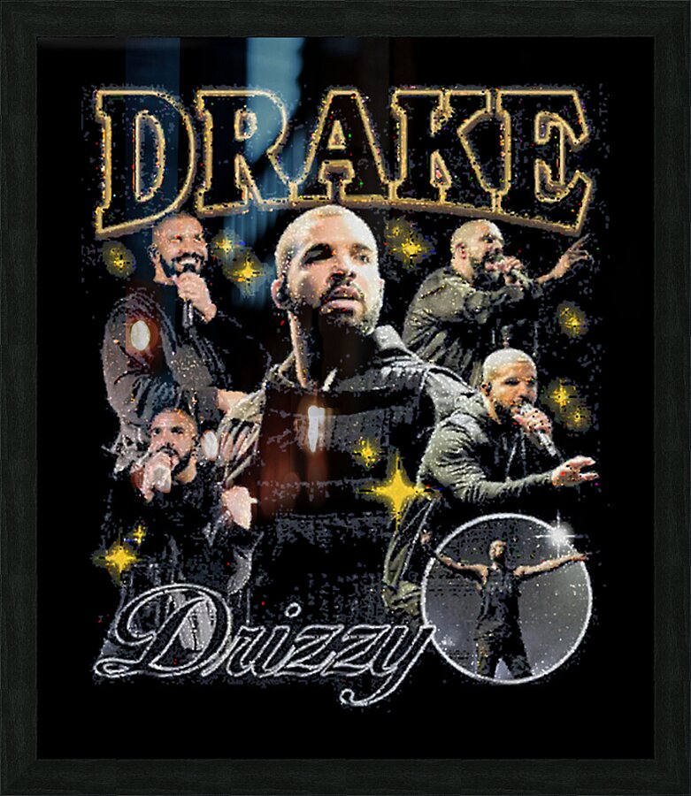 Drake 19 Picture Frame print