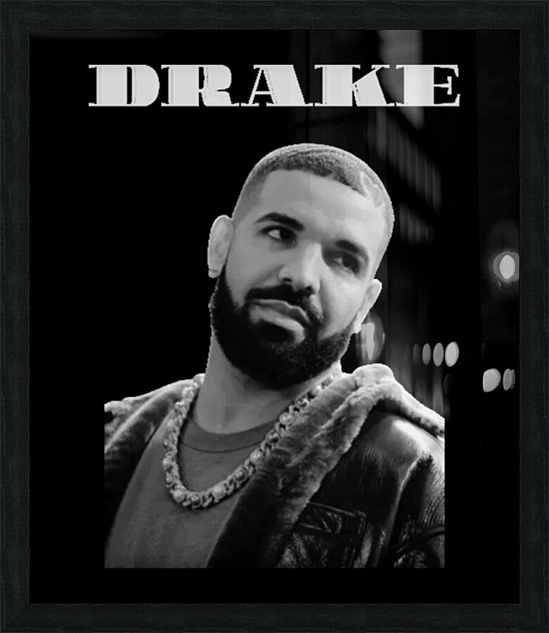 Drake 20 Picture Frame print