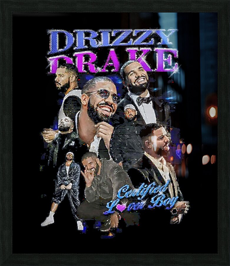 Drake 29 Picture Frame print