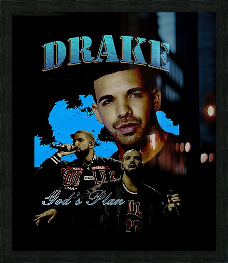 Drake 35 Picture Frame print